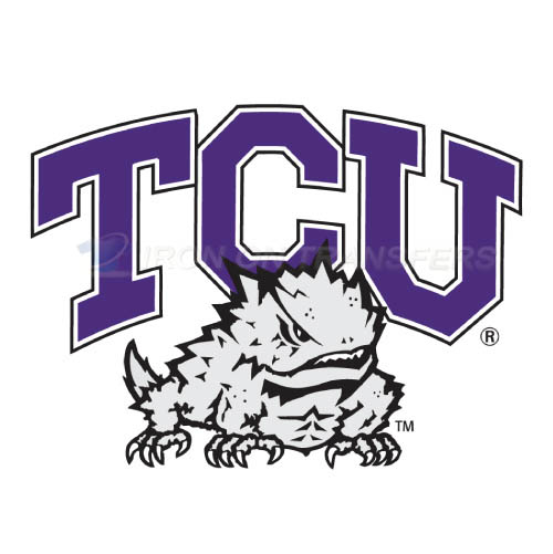 TCU Horned Frogs Iron-on Stickers (Heat Transfers)NO.6423